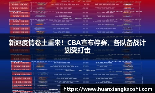 新冠疫情卷土重来！CBA宣布停赛，各队备战计划受打击